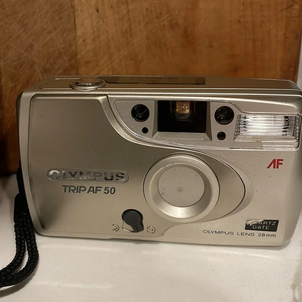Vintage Film Camera Olympus Trip AF 50.